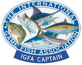 The captain is certified by IGFA